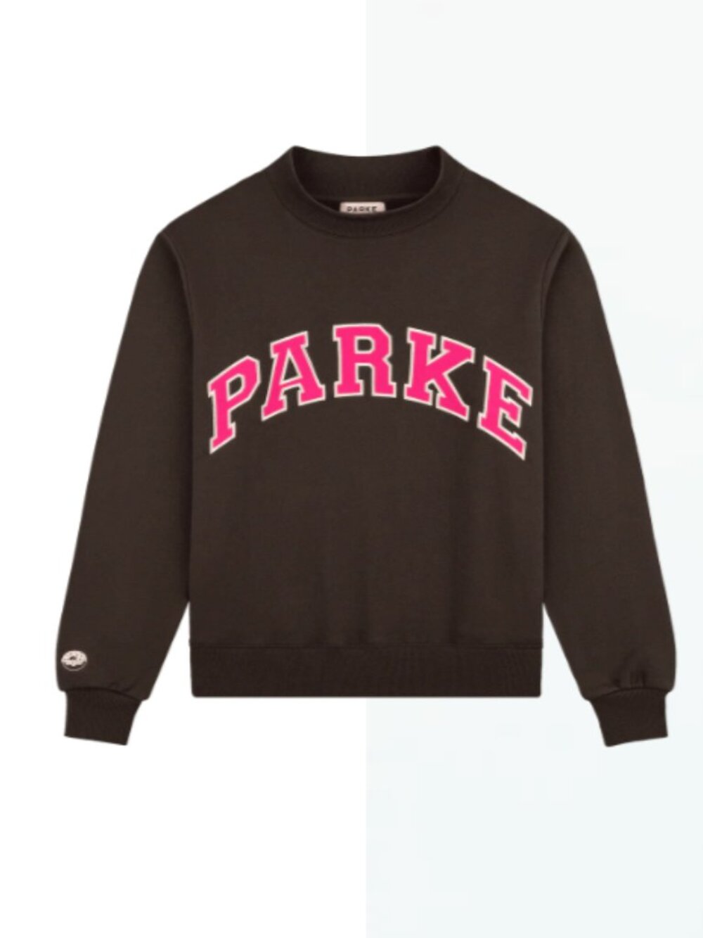 Parke x Dunkin' Varsity Mockneck S/M Color: Espresso